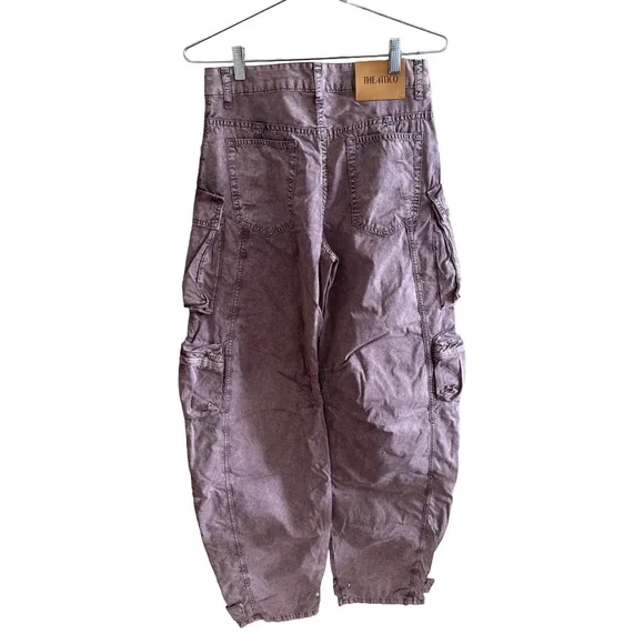 The Attico Mauve Cargo Pants - Picture 2 of 5